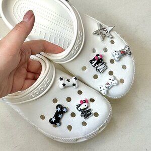 Cute Hello Kitty Crocs Shoe Charms Y2K Fun Accessories 7PCS
